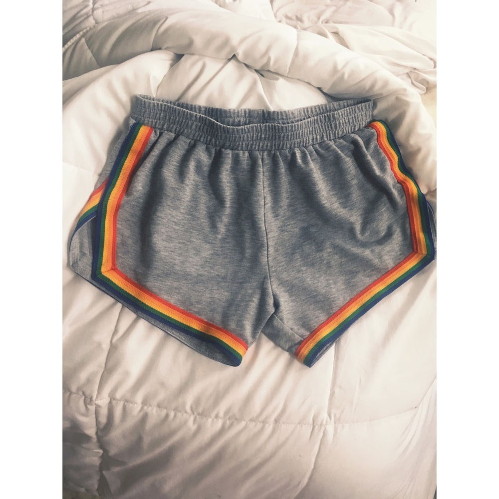 Camp Collection Rainbow Shorts 🌈